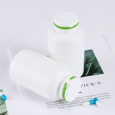 4oz 5oz 6oz 8oz Empty Black HDPE Tablet Capsule Bottle with Pull-Ring Flip Cap Customized Colors and Durable Material